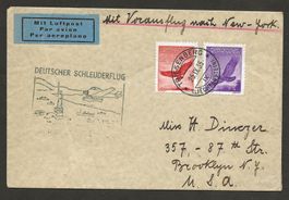 Flugpost Schweiz 1935 Katapultflug Schleuderflug Luftpost