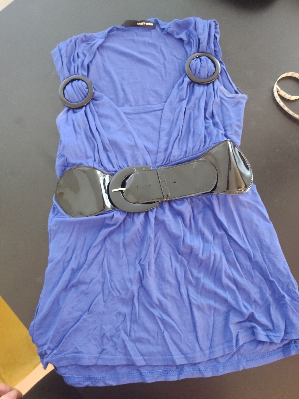 Tally Weijl Top: Top blau Gr. S – Usato da Dietikon venduto da iksan 1