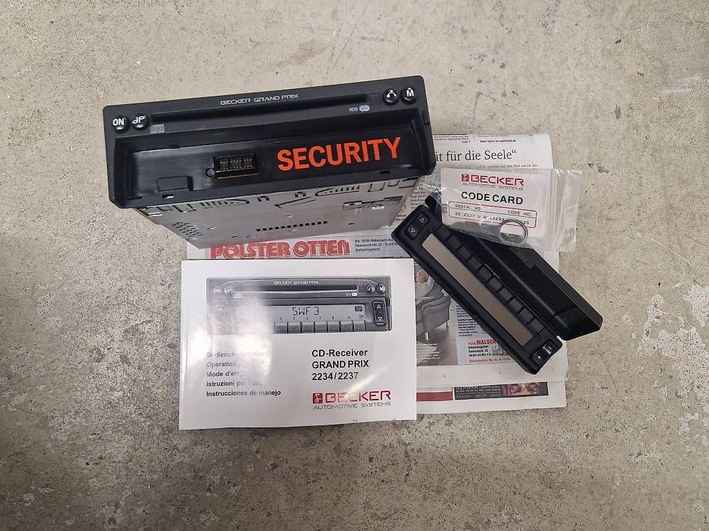 CD: Becker Grand Prix CD RDS 2237 – Usato da Feuerthalen venduto da olg_hgs9 4