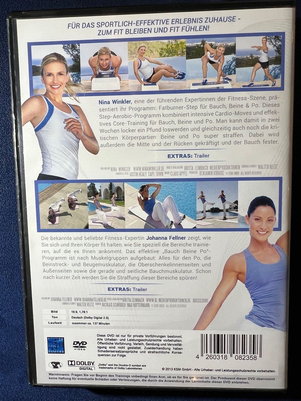 Bauch Beine Po-Fatburner Workout [DVD] 【公式通販】