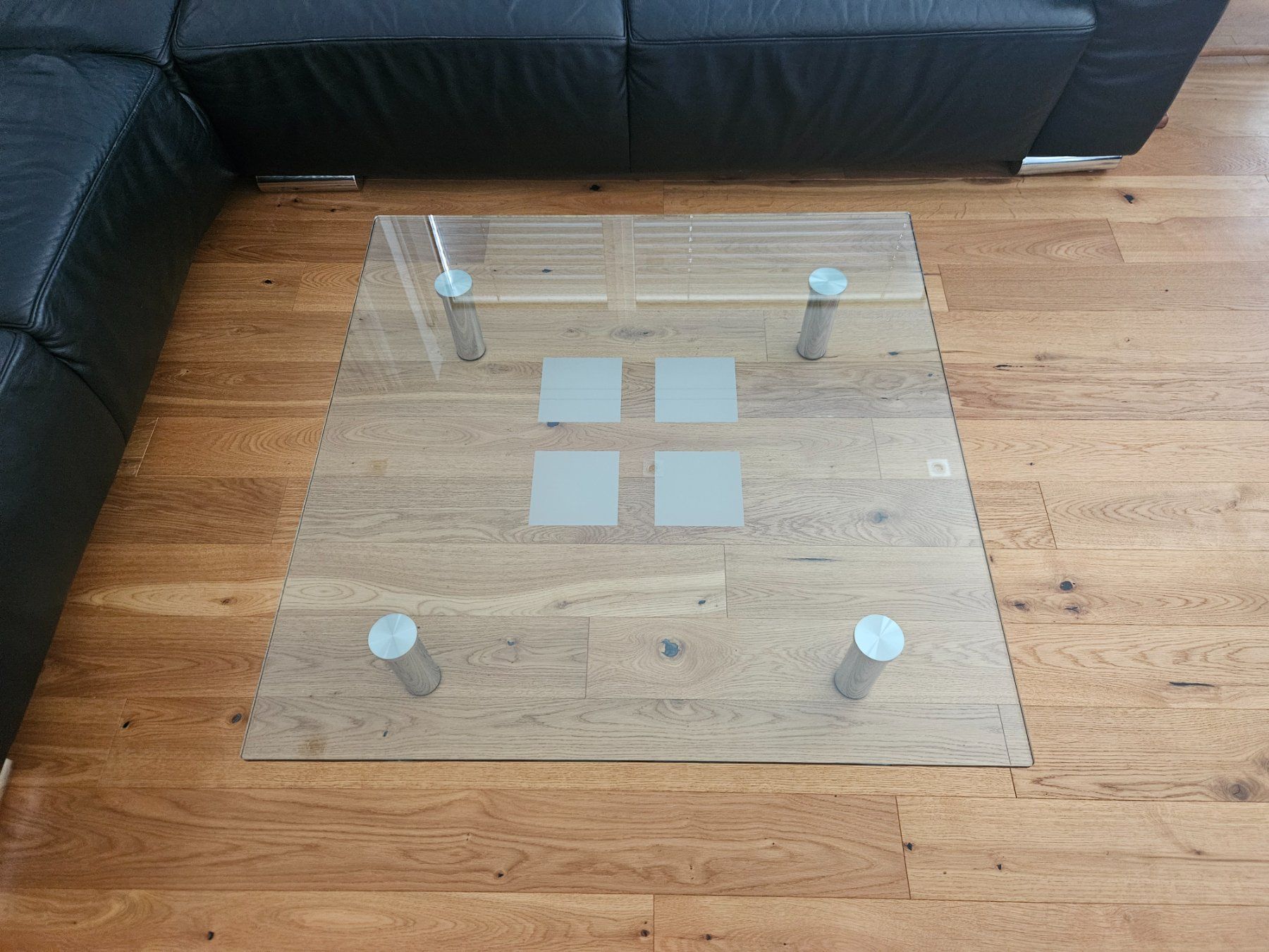 Tische: Couchtisch - Salontisch - Glastisch massiv – Gebraucht aus Heiden von mats10 2