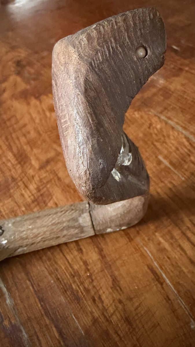Statuette: Holzschlange Kobra beweglich  – Usato da Riedholz venduto da Frettchen63 7