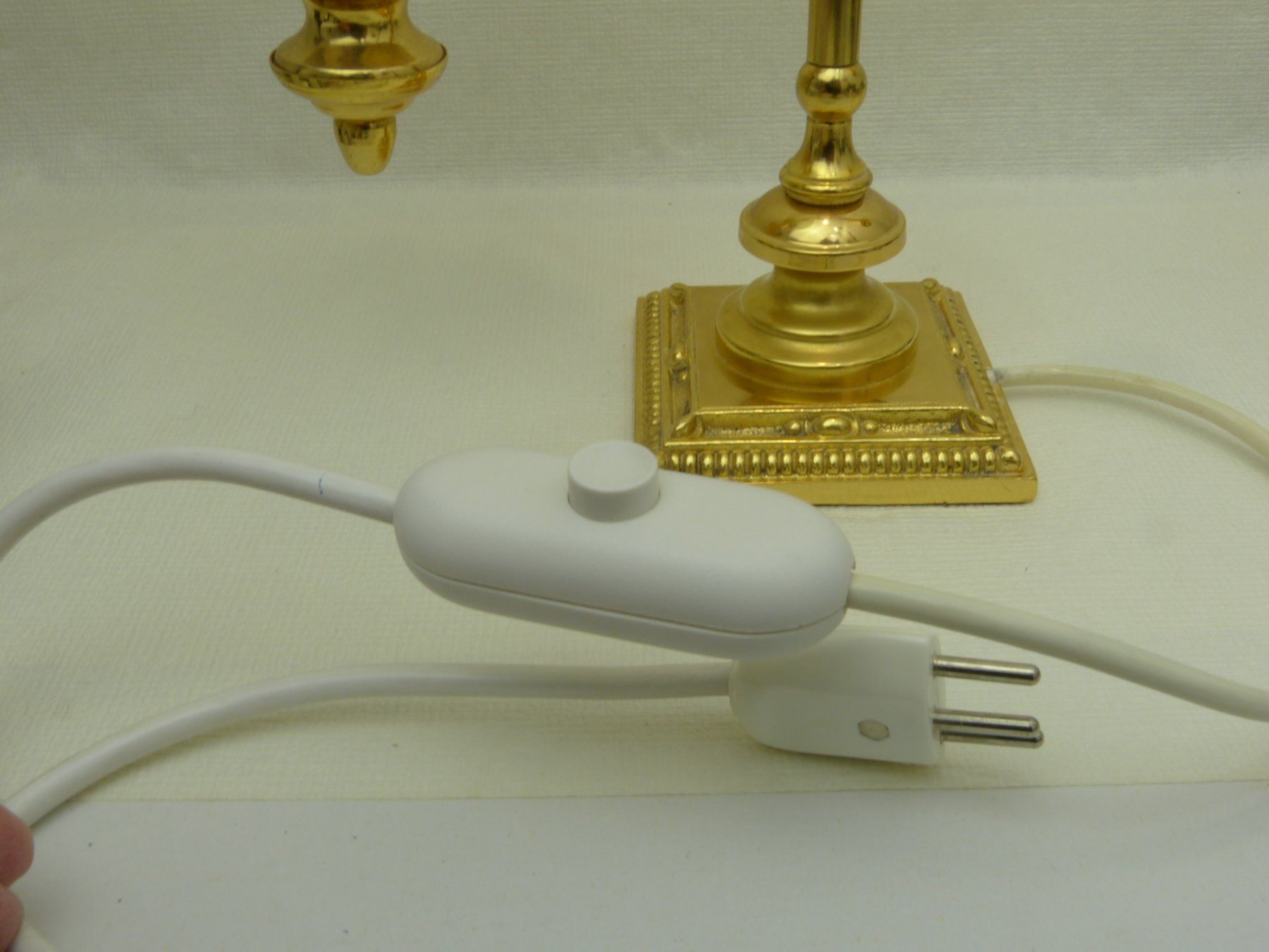 Lampade: Tischleuchte Göthe Imperial Messing Student lamp – Usato da Rheineck venduto da amity 6