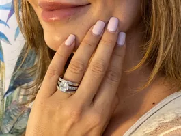 Weissgold & Diamanten Ring Zertifiziert🌸auch Verlobungsring