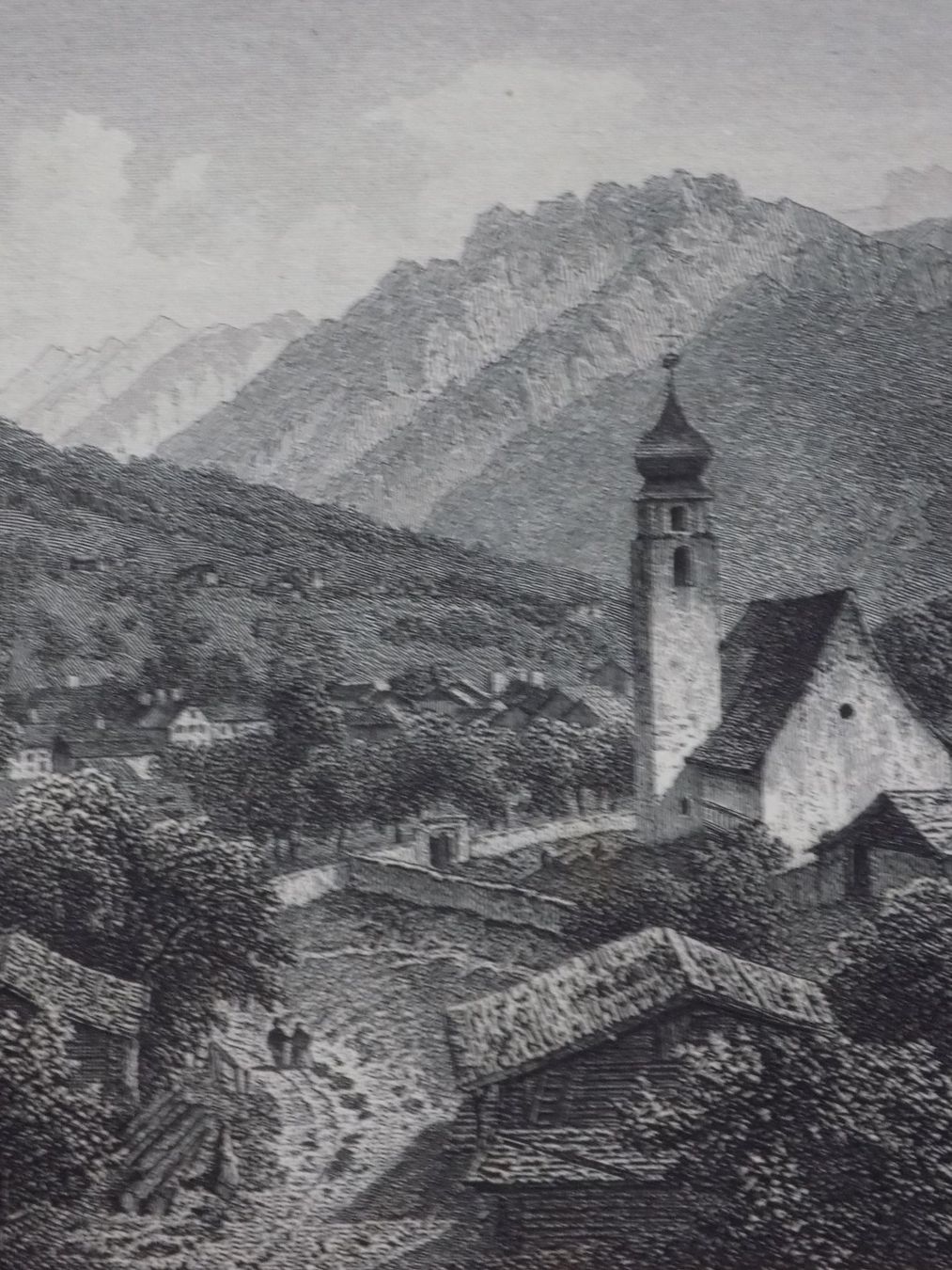 Incisioni: Dorf Fideris Prättigau – Usato da Risch venduto da Rischli15 6