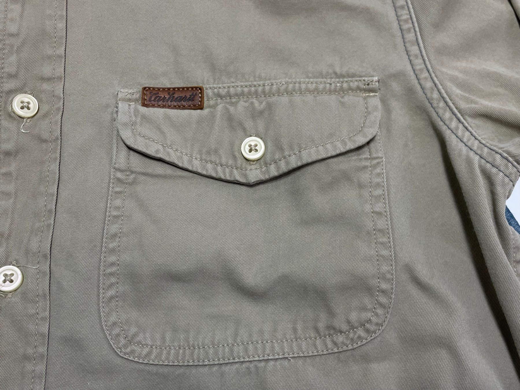 Carhartt Camicie: Carharrt Work Wear LS Polk Shirt Sz M – Usato da Zürich venduto da le_souk 2