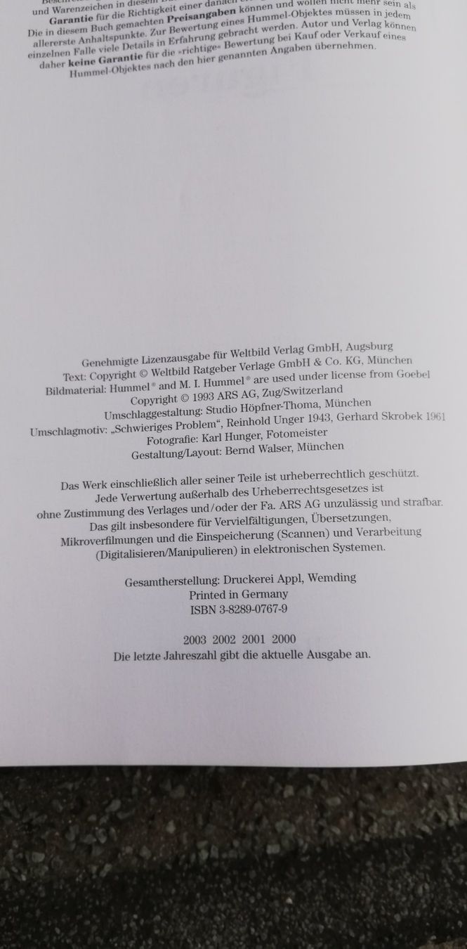 Bücher: M.J. Hummel Figuren – Gebraucht aus Thun von Matthias72 2