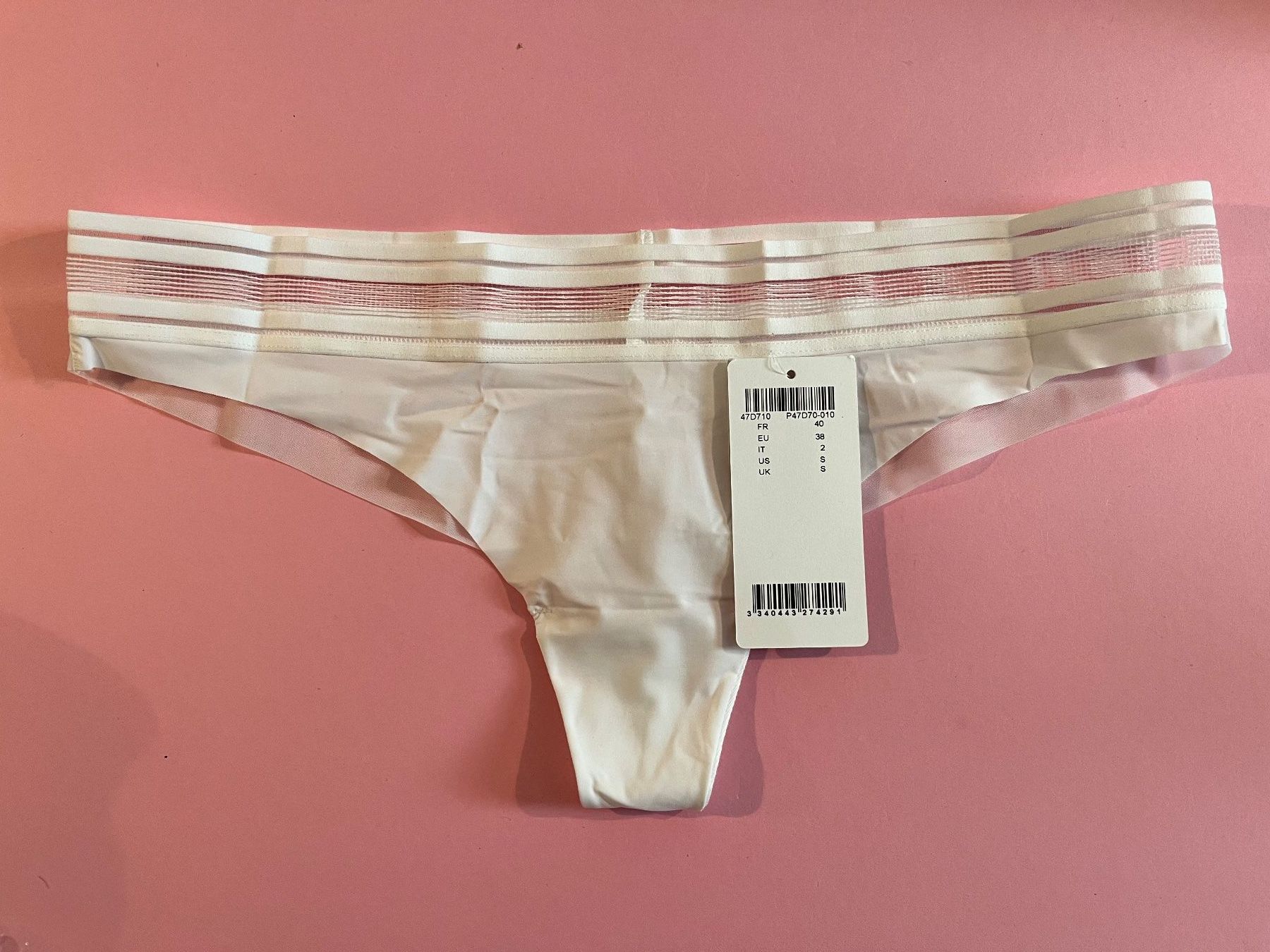 Passionata Altra biancheria intima: String PASSIONATA (Chantelle), Grösse 38, Weiss – Nuovo e nell'imballaggio originale da Rudolfstetten venduto da gst_g7xl