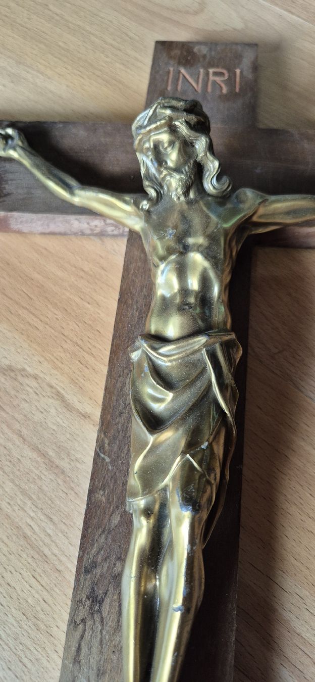 Tutte le decorazioni: Holz Messing Jesus INRI – Usato da Moutier venduto da Maria1704 1