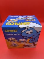 Schlumpf Espresso 4er Set – 8-teilig (Porzellan) 