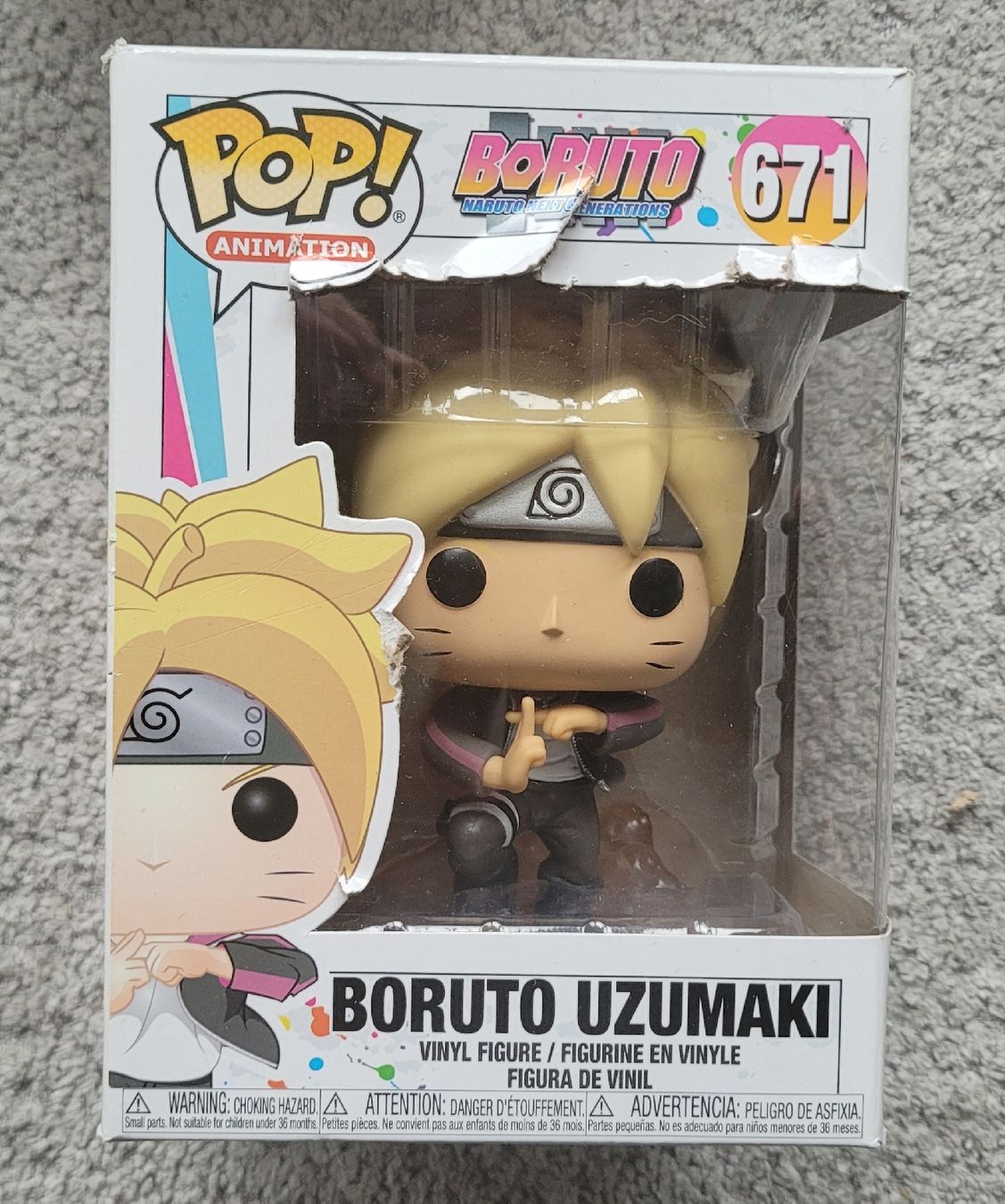 Funko Statuette: Funko Pop Boruto Uzumaki #671 - Naruto Next Generations – Usato da Morges venduto da PascRoch