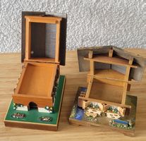 🇨🇭 2 Schöne Vintage Musikdosen Spieluhren Swiss Made