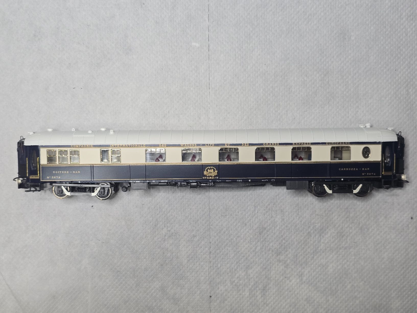 Rivarossi Modellini di ferrovie: Voiture Bar VSOE 3674 – Usato da Yverdon-les-Bains venduto da Misticlive 2