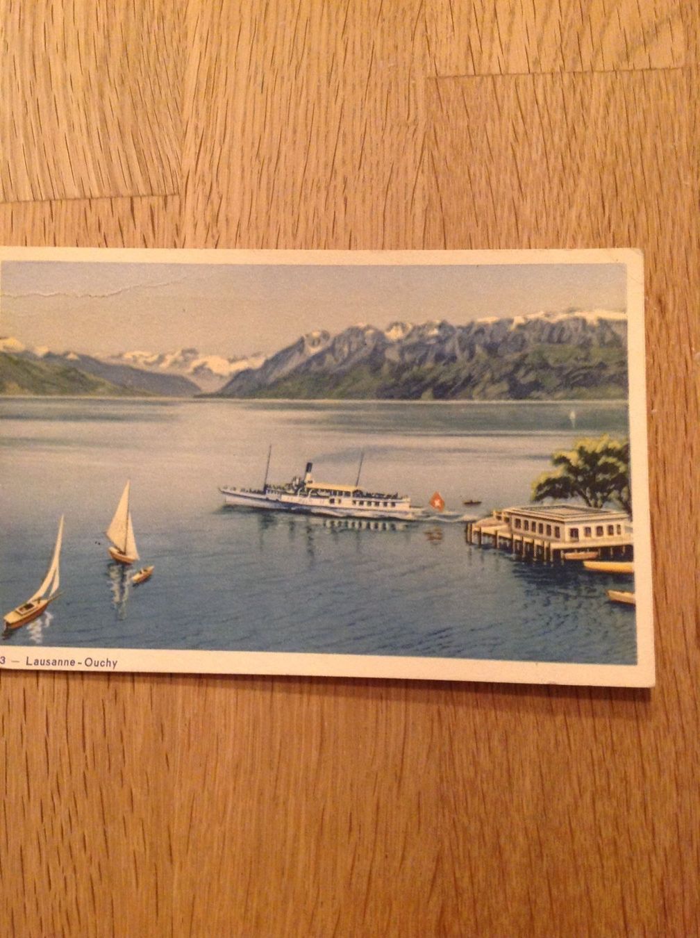 Cartoline postali: Jolie carte postale de Ouchy – Usato da Villars-sur-Glâne venduto da Graca03 1