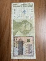 Argentinische Banknote