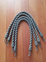 4 Stück Raffhalter / Kordelhalter für Vorhänge