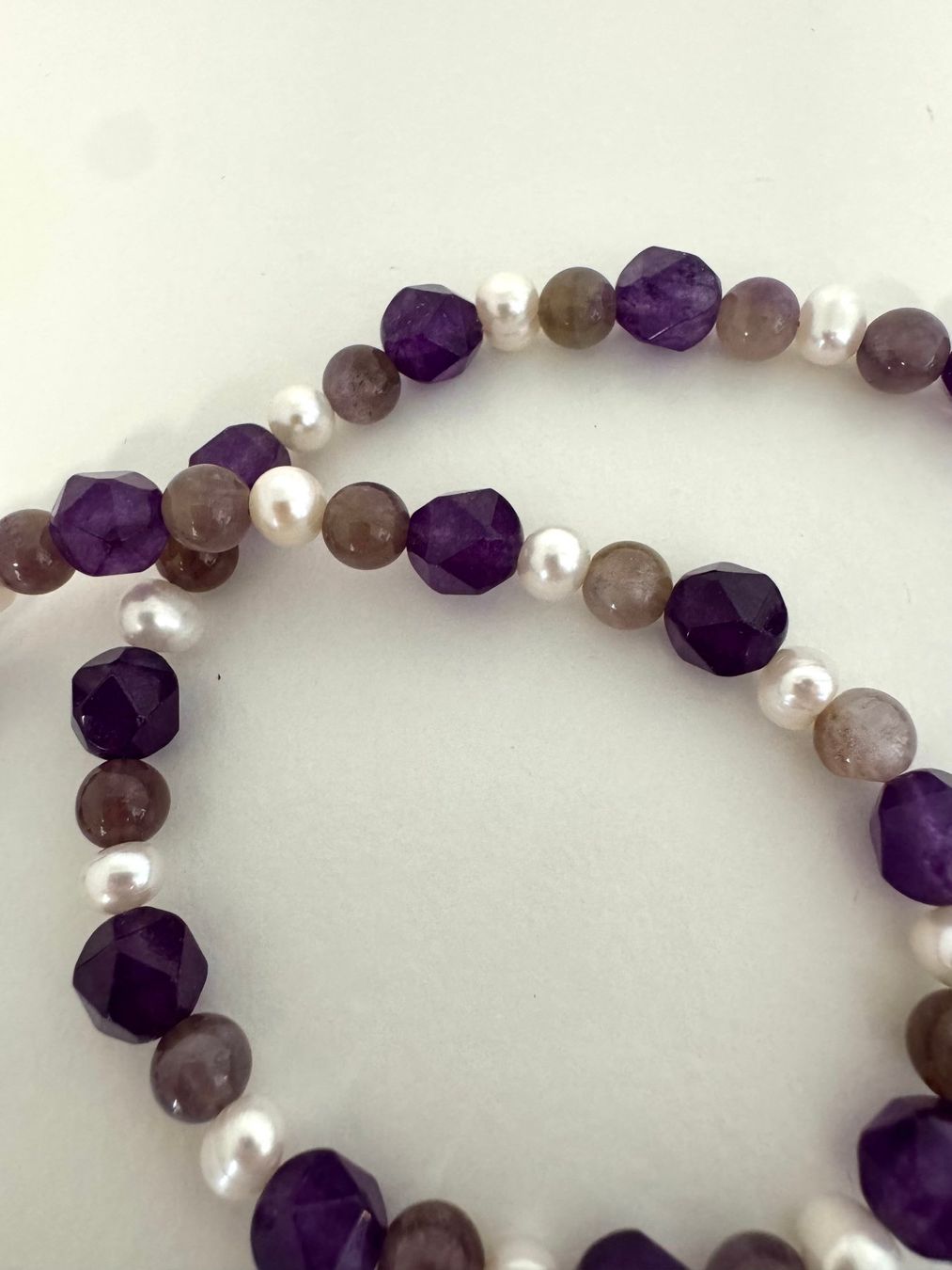 Catenine: Halskette Amethyst, Zuchtperlen – Nuovo (secondo la descrizione) da Biberist venduto da tl-schmuck 2