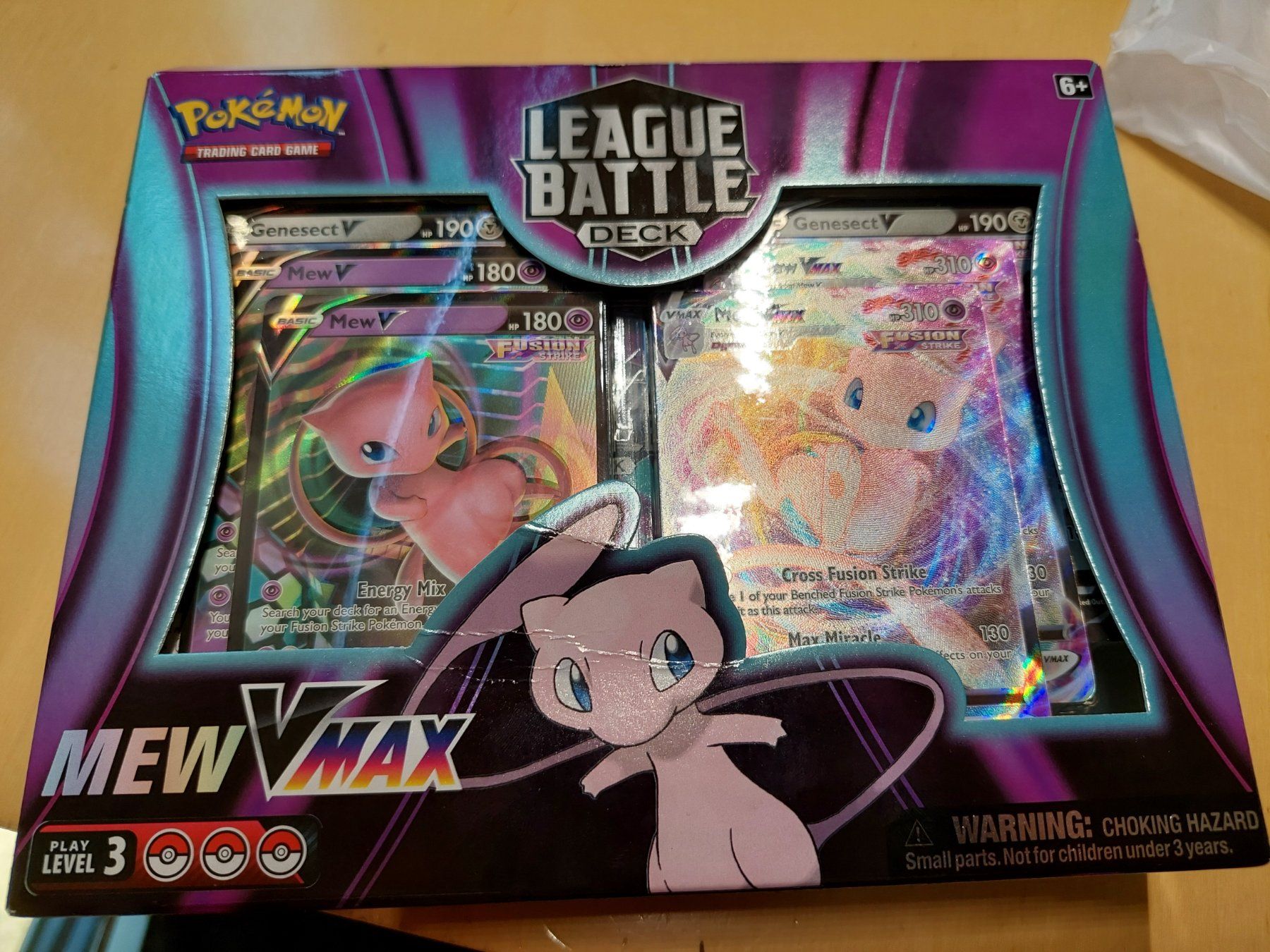 Pokémon Carte collezionabili: Pokemon - Mew VMax League Battle Deck – Nuovo e nell'imballaggio originale da Carona venduto da Siberia126 4