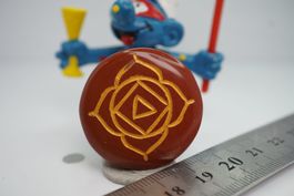 Jaspis Rot   Symbolstein    ab 1.-  Auktion  TOPSTONE