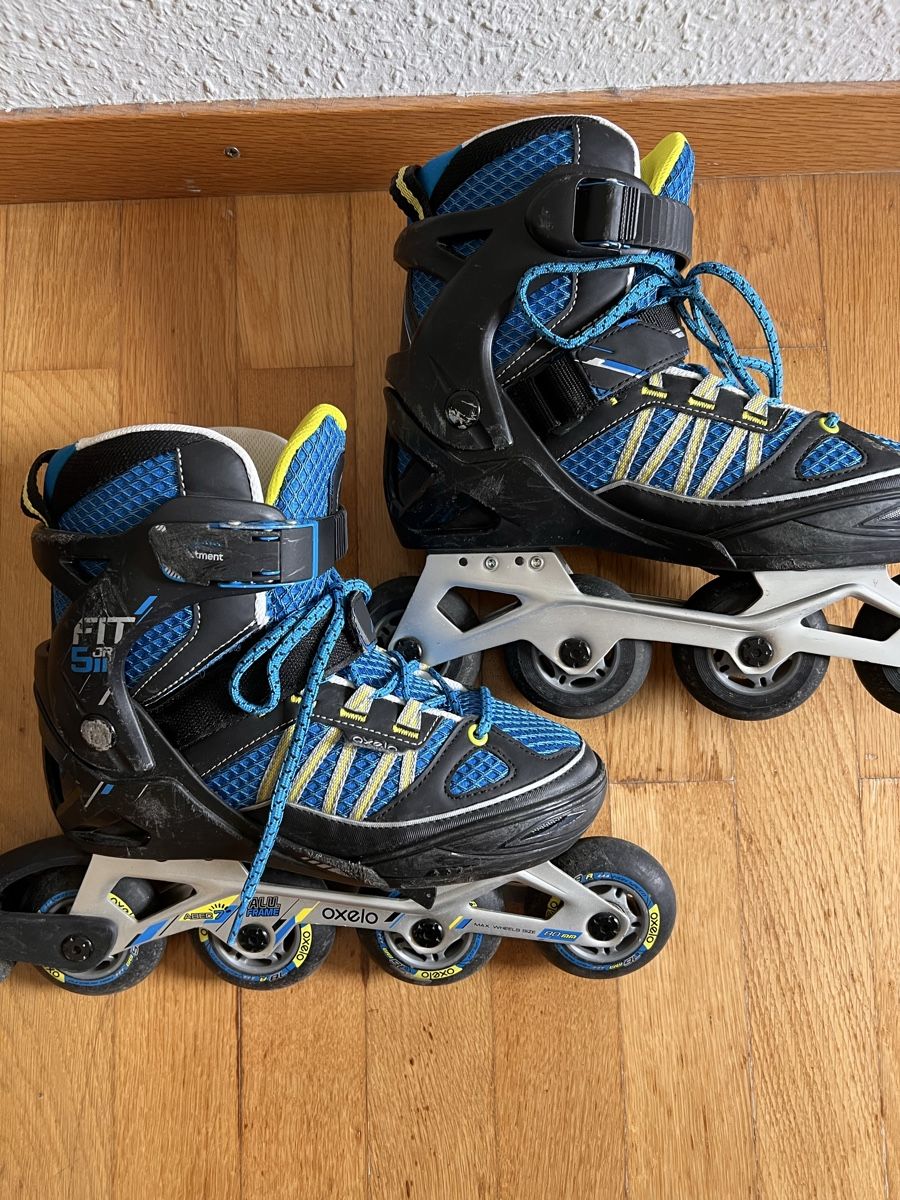 Oxelo Pattini in linea & Pattini a rotelle: Inline Skates Oxelo 38-41 – Usato da Zürich venduto da Azzurro6 2