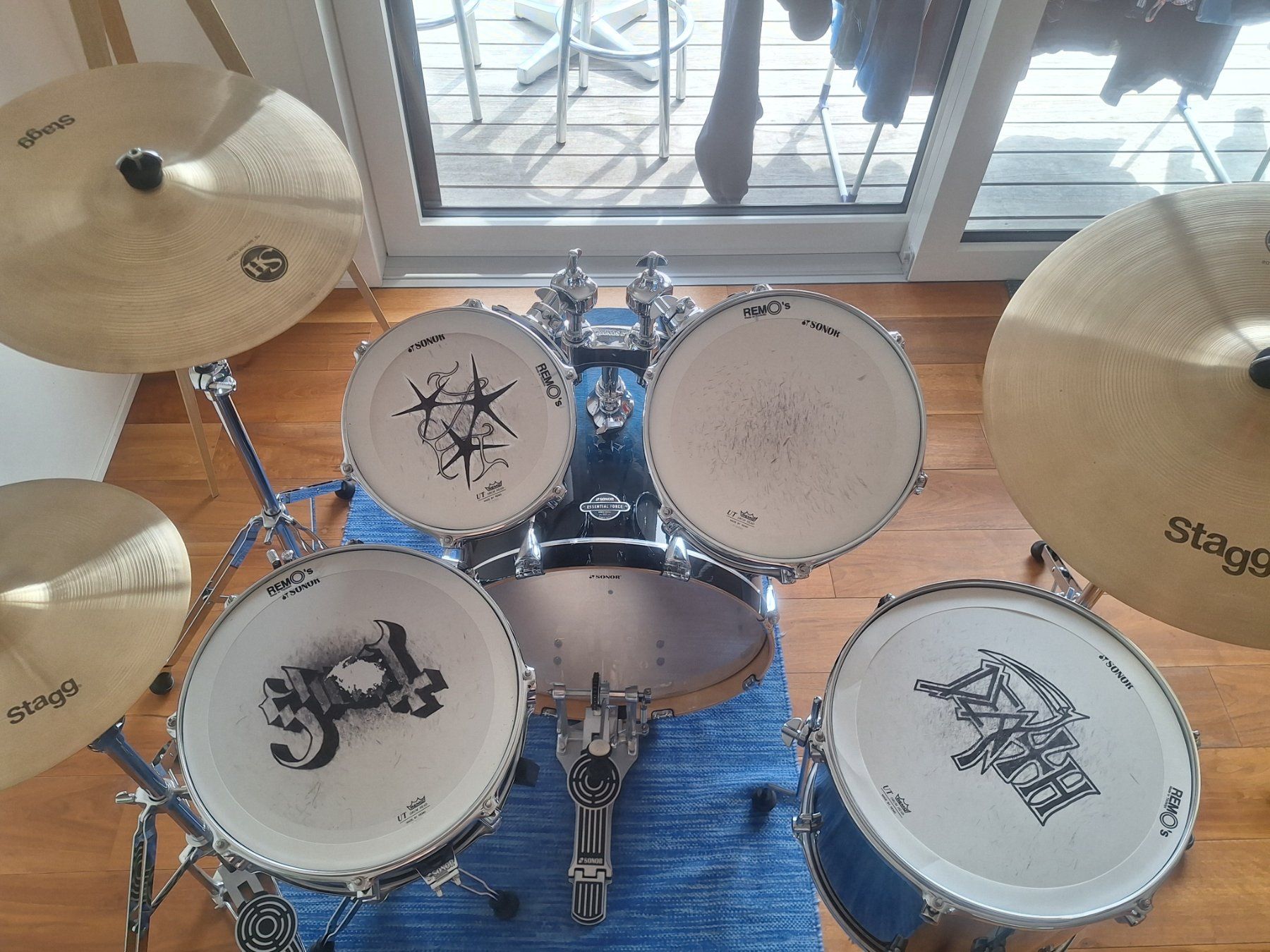 Sonor Instruments de musique: Sonor Essential Force Blue fade – D'occasion à Fraubrunnen par smo_zs8w