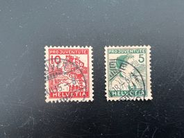 Pro Juventute No. 2-3  gest.  (5335)