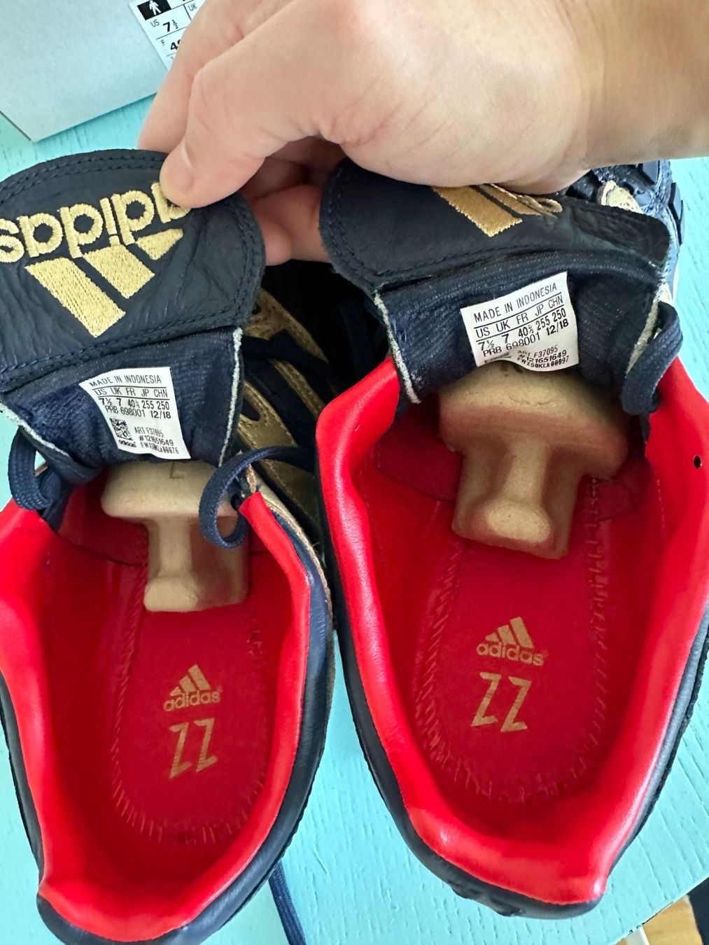 Adidas Scarpe da uomo: Adidas Predator Accelerator TR, Zidane Edition, von 1994 !!! – Nuovo (secondo la descrizione) da Luzern venduto da Samurai74 5