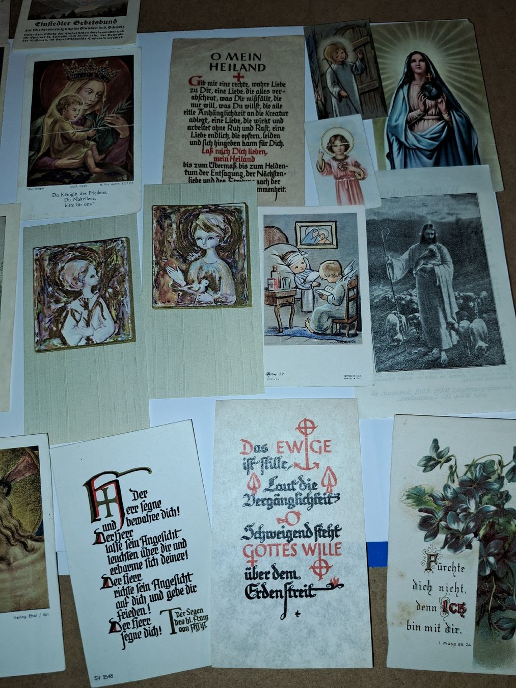 Foto & Immagini: Alte religiöse Bilder/Kärtchen, Sammlung, Konvolut – Usato da Kölliken venduto da Upcycling-by-Mc-TAM 2