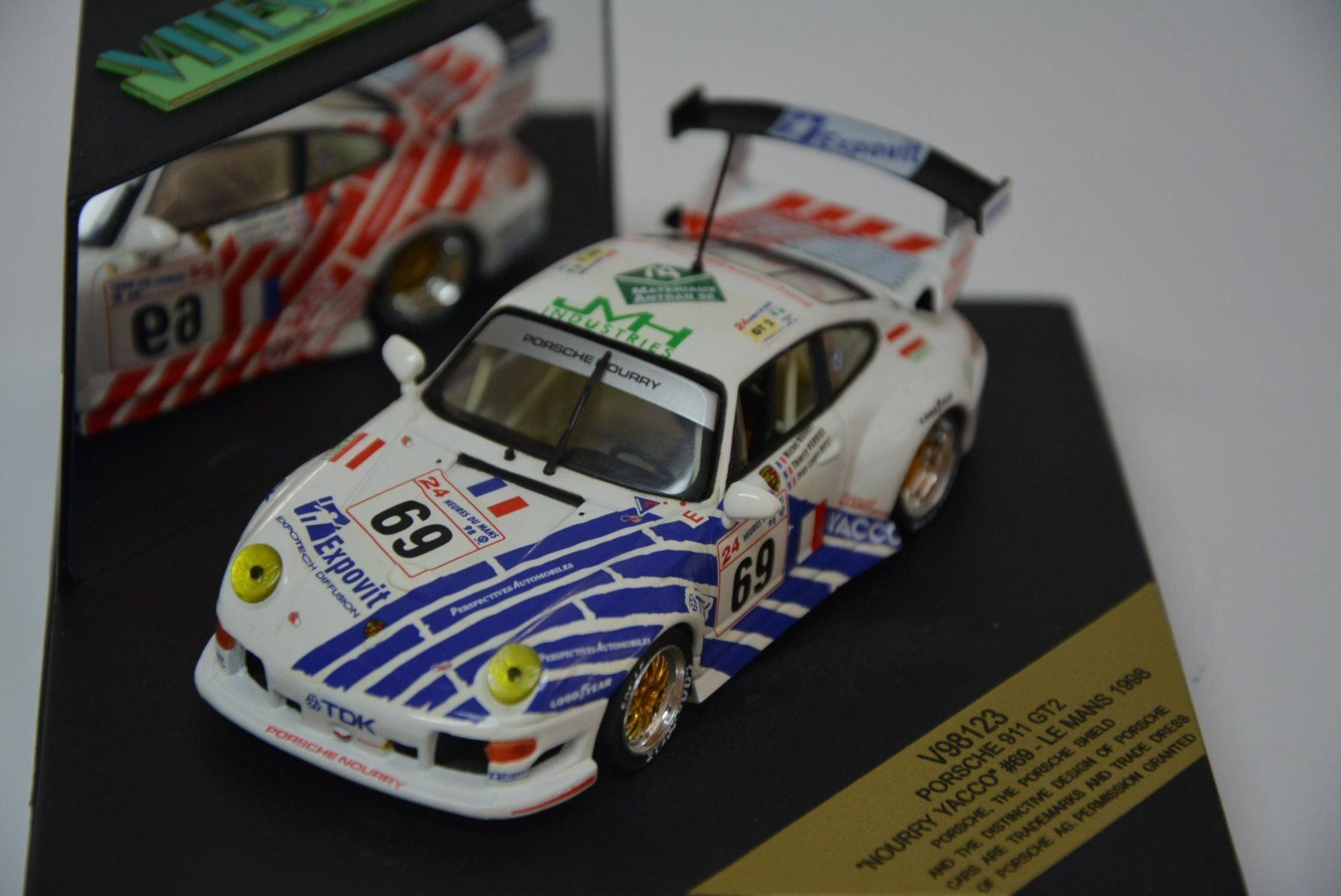 Porsche Modellautos: Porsche 911 GT2 ,  Le Mans 1996 , 1:43 – Neu (gemäss Beschreibung) aus Goldach von Feivel9 2