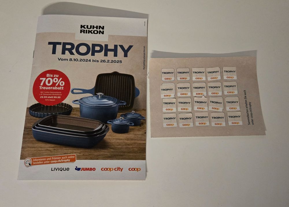 1 volle Karte Coop-Trophy Kuhn Rikon (Neu (gemäss Beschreibung)) in ...
