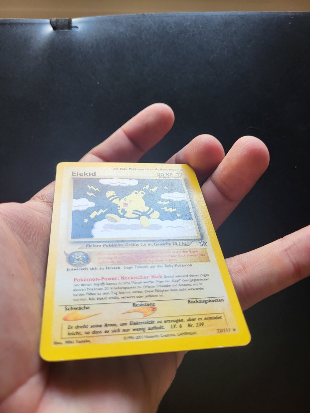 Pokémon Sammelbilder & Trading cards: Pokemon Elekid Rare Neo Genesis – Gebraucht aus oberbuchsiten von thug4 2