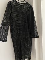 Netzkleid Schwarz Gr. M / 38  Sommerkleid Strandklei