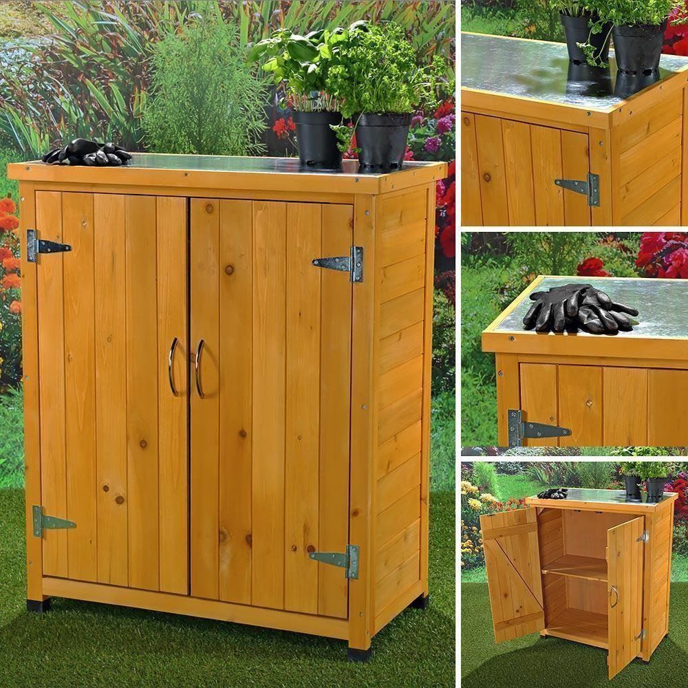 Box contenitori: Holz Gartenschrank – Nuovo e nell'imballaggio originale da Stein am Rhein venduto da Gomme100