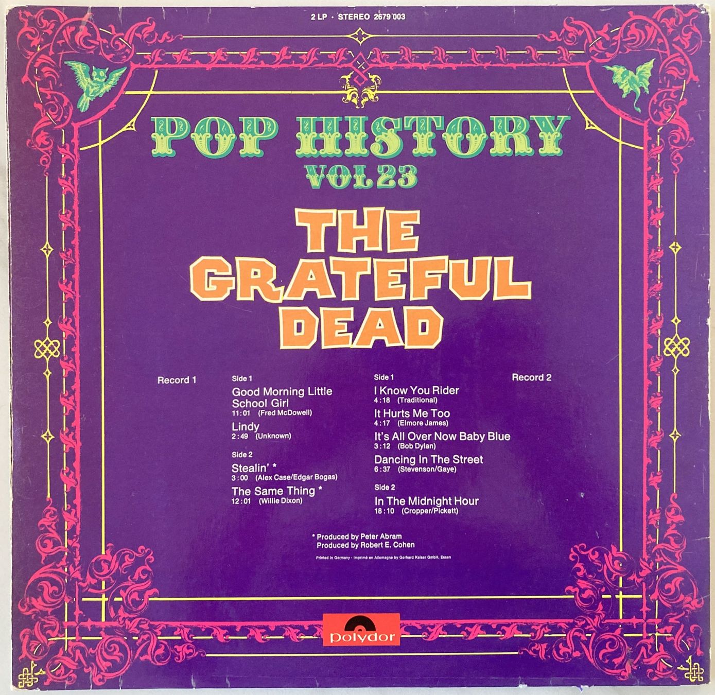Dischi in vinile: THE GRATEFUL DEAD - POP HISTORY VOL 23 – Usato da Bottens venduto da hotter-than-hell 1