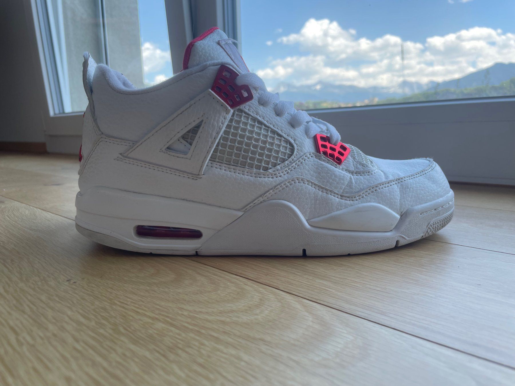 Jordan Scarpe da uomo: Nike Jordan 4 retro metallic red – Usato da Fortunau (Ayent) venduto da ric_j22s