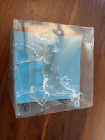 Glasfigur Pferd transparent Sammlerstueck Neu