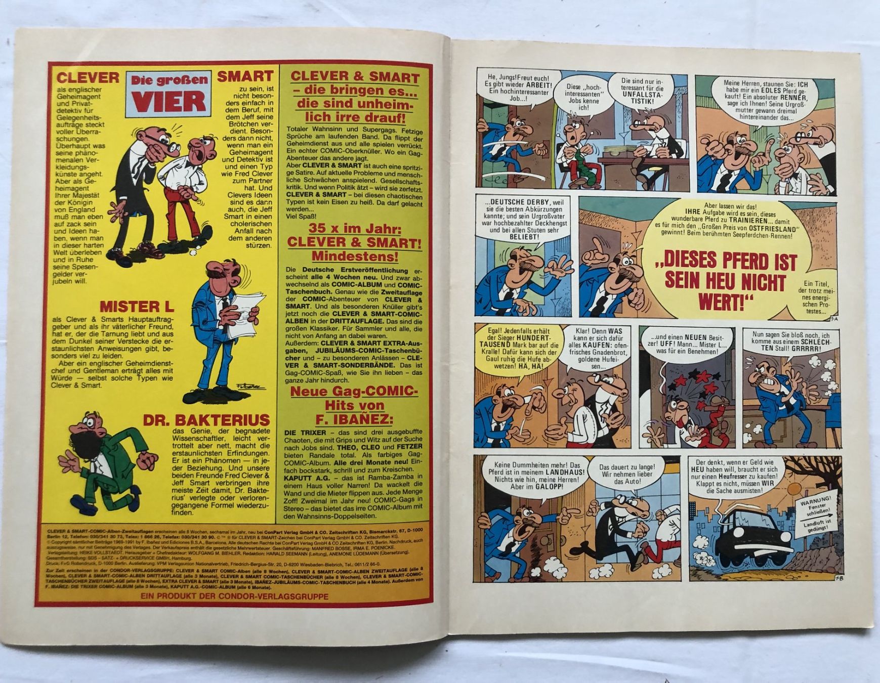 Fumetti: CLEVER & SMART - Nr.69 - 2.Auflage – Usato da Schaffhausen venduto da durruti 2