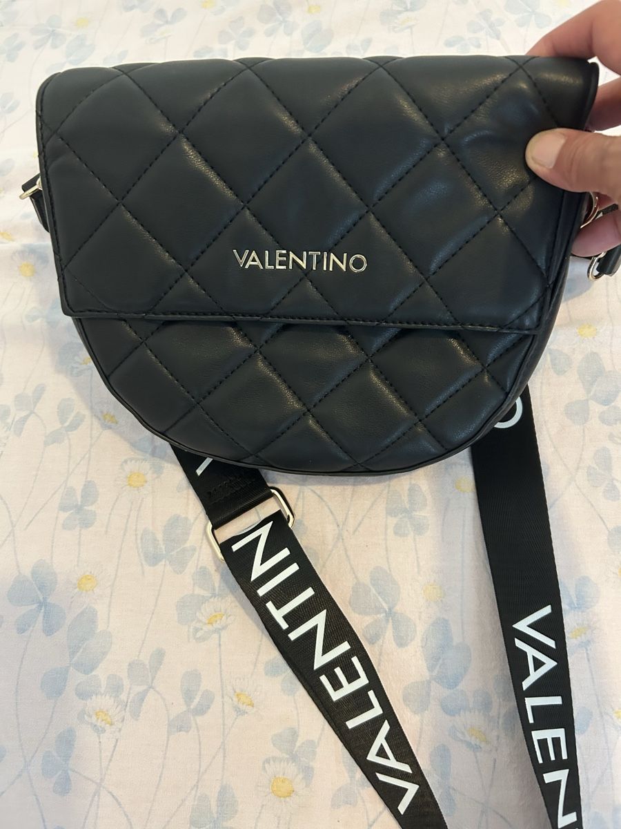 Taschen für Damen: Borsa Valentino tracolla trapuntata nera usata – Gebraucht aus Personico von Giovinted28