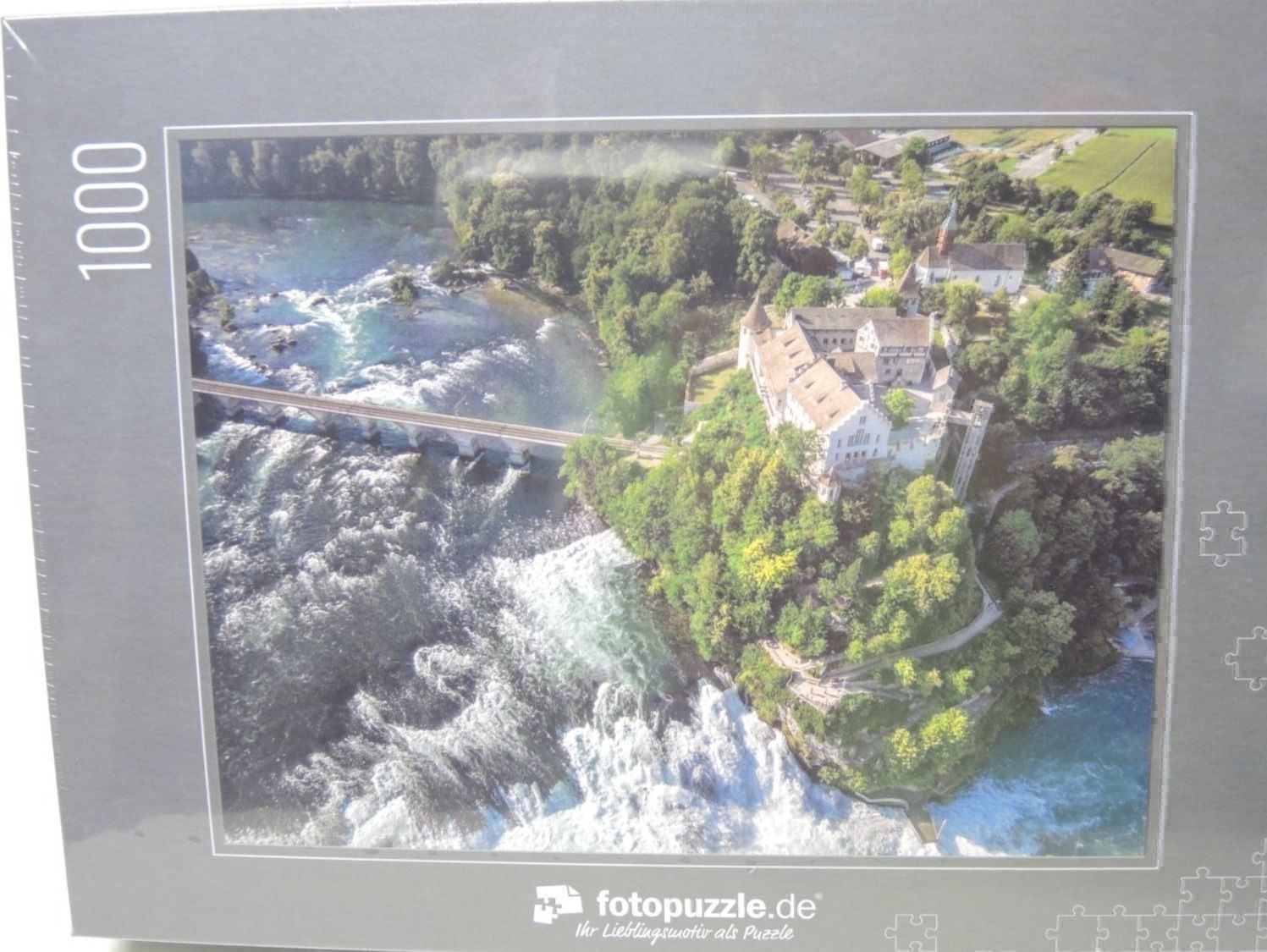 Puzzle: Fotopuzzel 28 Rheinfall 1000 – Nuovo e nell'imballaggio originale da Dagmersellen venduto da FBM-Bacheli
