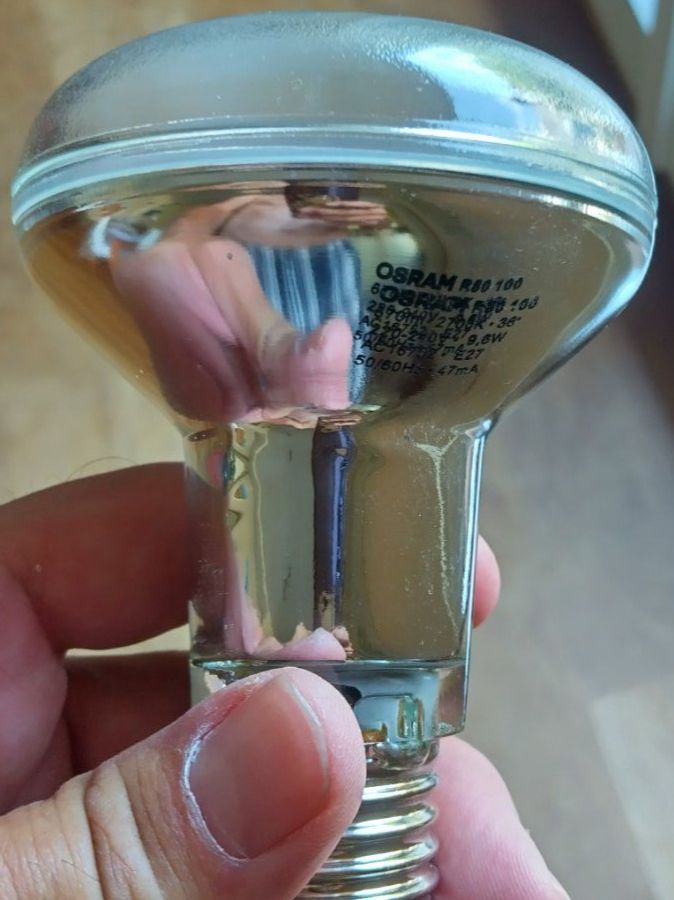 Osram Lampade: 2 Stück Osram R80 100 Reflektorlampe 60W E27 – Usato da Zürich venduto da dschwab3 1