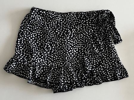 Vintage Skort mit Punkten aus Italien