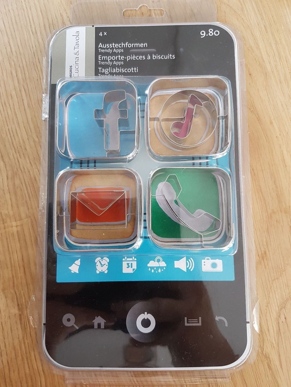 Backformen: Ausstechform Trendy Apps – Neu und originalverpackt aus Lostorf von Venice16 1