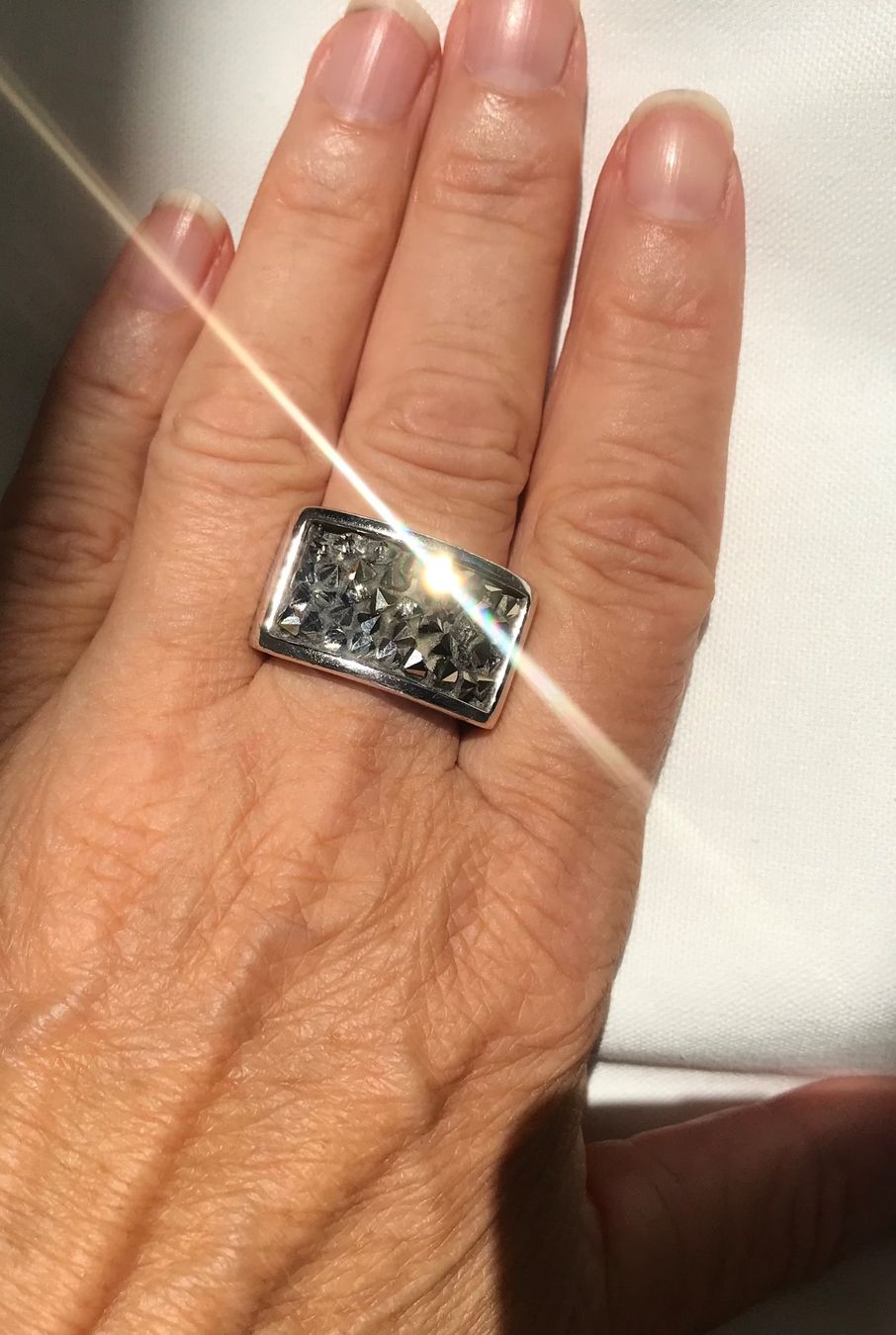Ringe: Edler Ring von Pierre Lang mit kleinen Steinchen – Gebraucht aus Bremgarten AG von Belana0 4