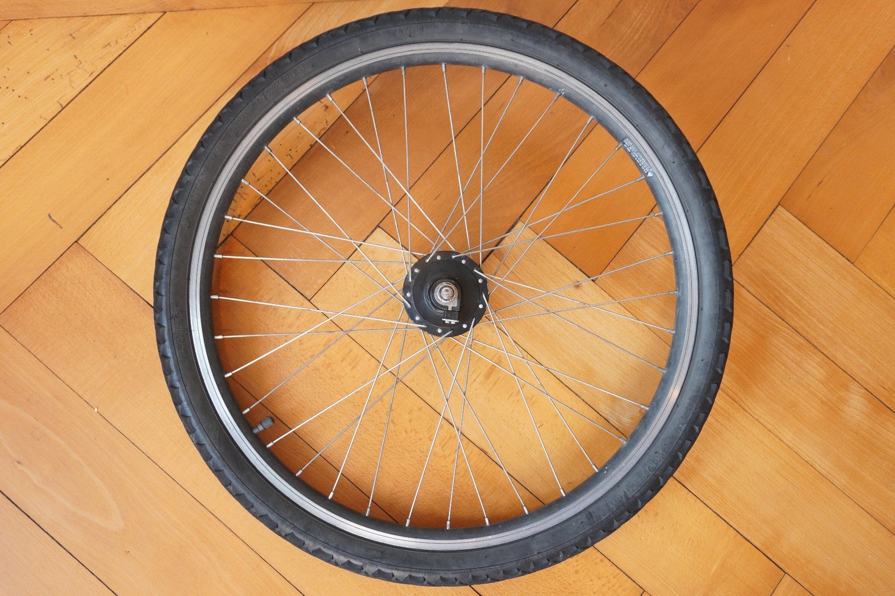 Shimano Ersatzteile: Vorderrad Nabendynamo ShimanoNexus 24" Kinder+Ersatzschlauch – Gebraucht aus Thunstetten von blob87 2