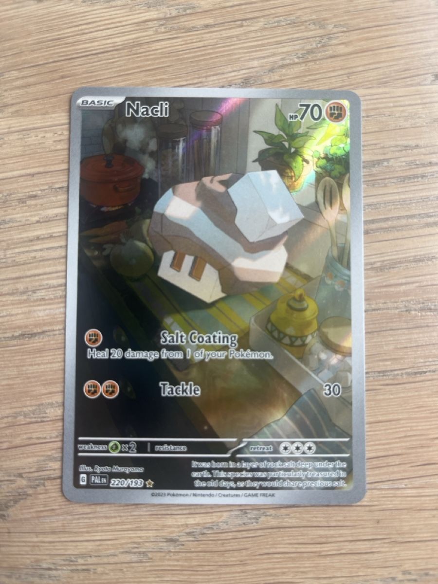 Pokémon Sammelbilder & Trading cards: Nacli Illustration Rare – Neu (gemäss Beschreibung) aus Zürich von nils_40