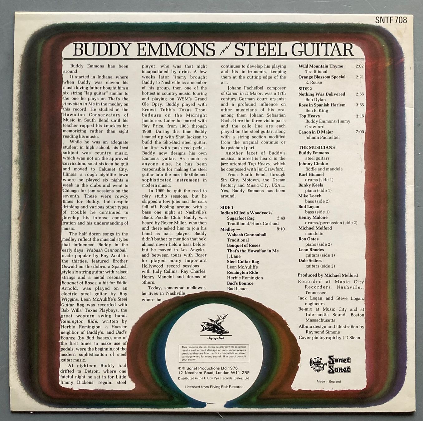 Dischi in vinile: BUDDY EMMONS - STEEL GUITARS – Usato da Poliez-Pittet venduto da Newtown-Records 1