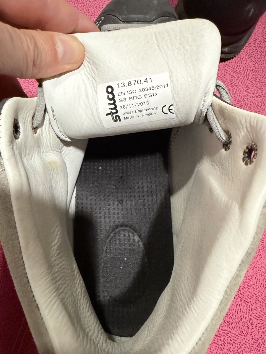 Scarpe da uomo: Bottes de sécurité STLUCCO S3 SRC ESD homme T42 – Usato da Morges venduto da geg_m879 3