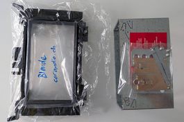 Neu: Radioblende / 2DIN Einbaurahmen für MB Sprinter W906