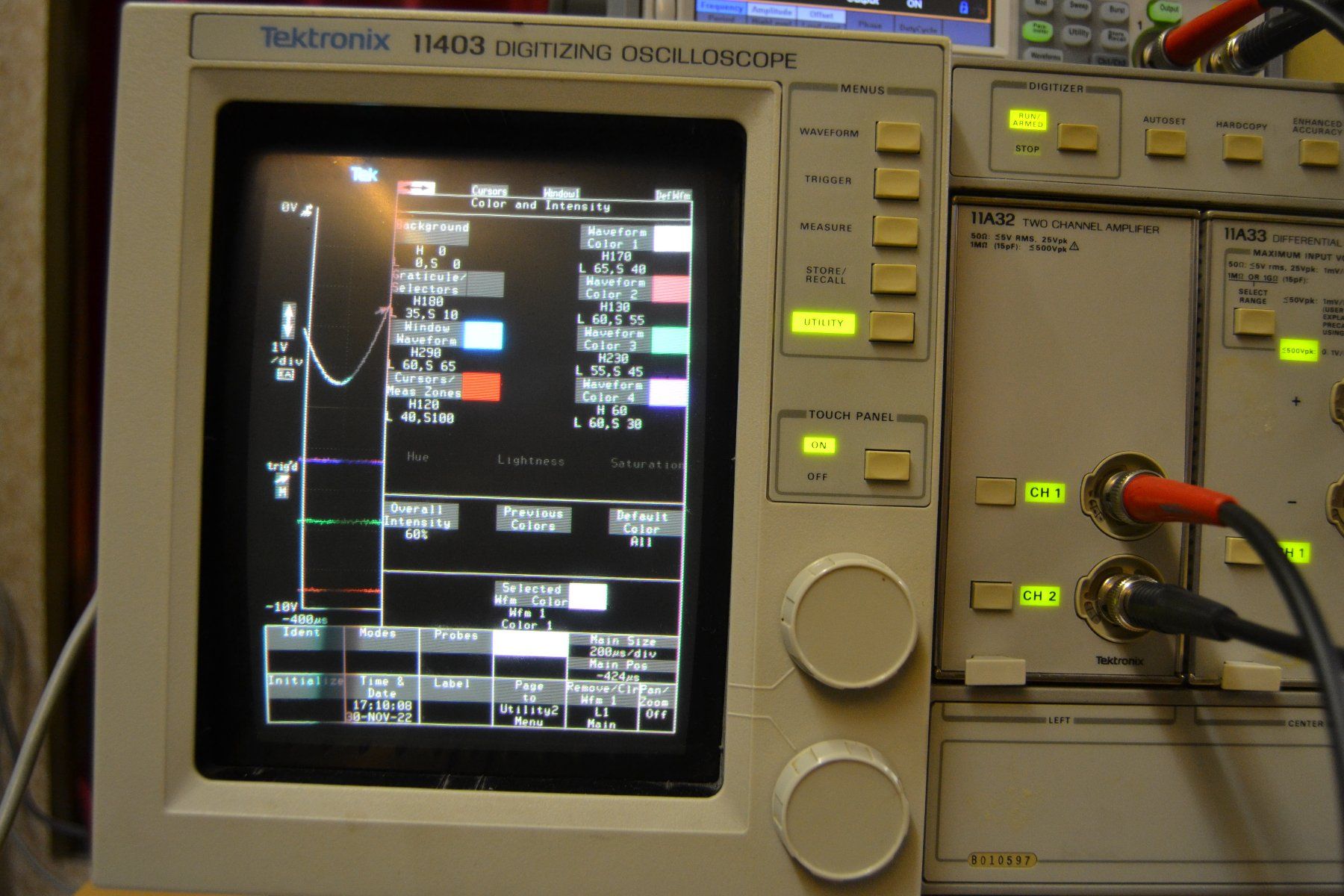Misurare: TEK 11403  Digitizing Oszilloscope – Usato da Wil SG venduto da fanofrio 5