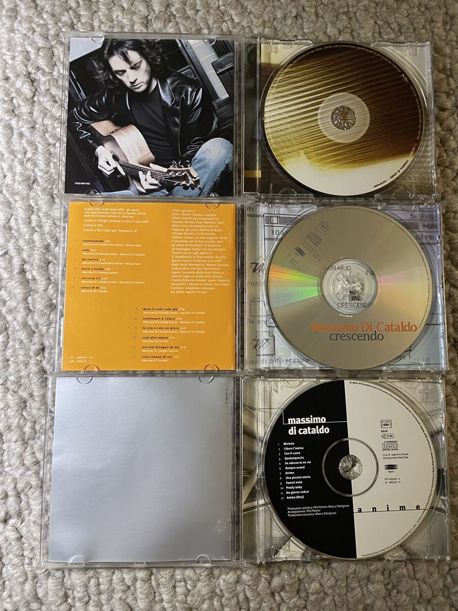 CD: 3x Massimo Di Cataldo – Usato da Reinach AG venduto da trigger7811 1